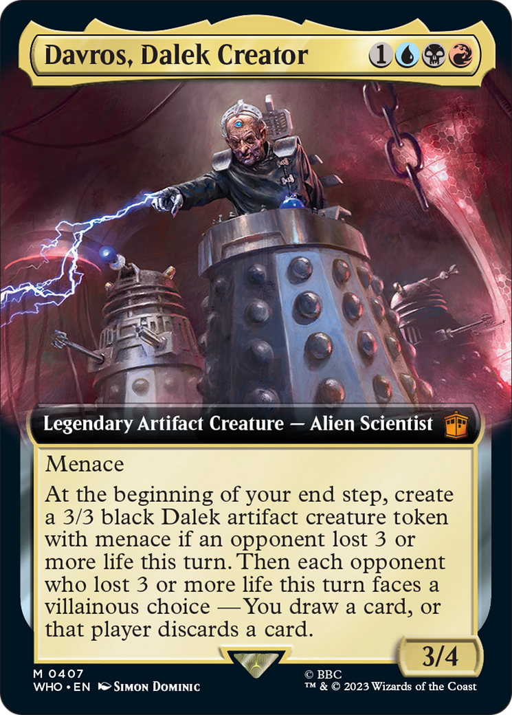 Davros, Dalek Creator (Extended Art) [Doctor Who] | Exor Games Bridgewater