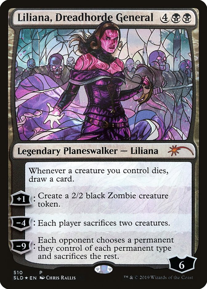 Liliana, Dreadhorde General (Stained Glass) [Secret Lair Drop Promos] | Exor Games Bridgewater