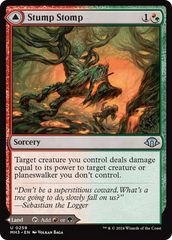 Stump Stomp // Burnwillow Clearing [Modern Horizons 3] | Exor Games Bridgewater