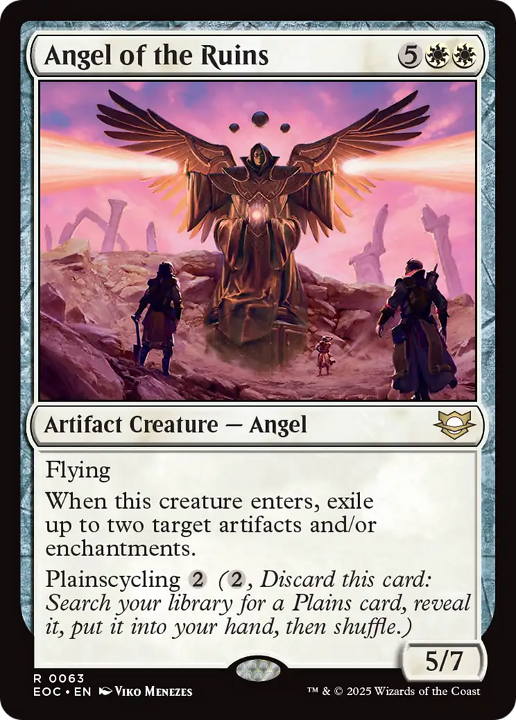 Angel of the Ruins [Edge of Eternities Commander] | Exor Games Bridgewater
