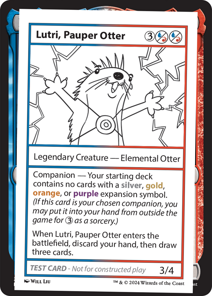 Lutri, Pauper Otter [Mystery Booster 2 Playtest Cards] | Exor Games Bridgewater