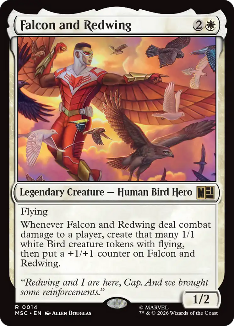 Falcon and Redwing [Marvel Super Heroes Commander] | Exor Games Bridgewater