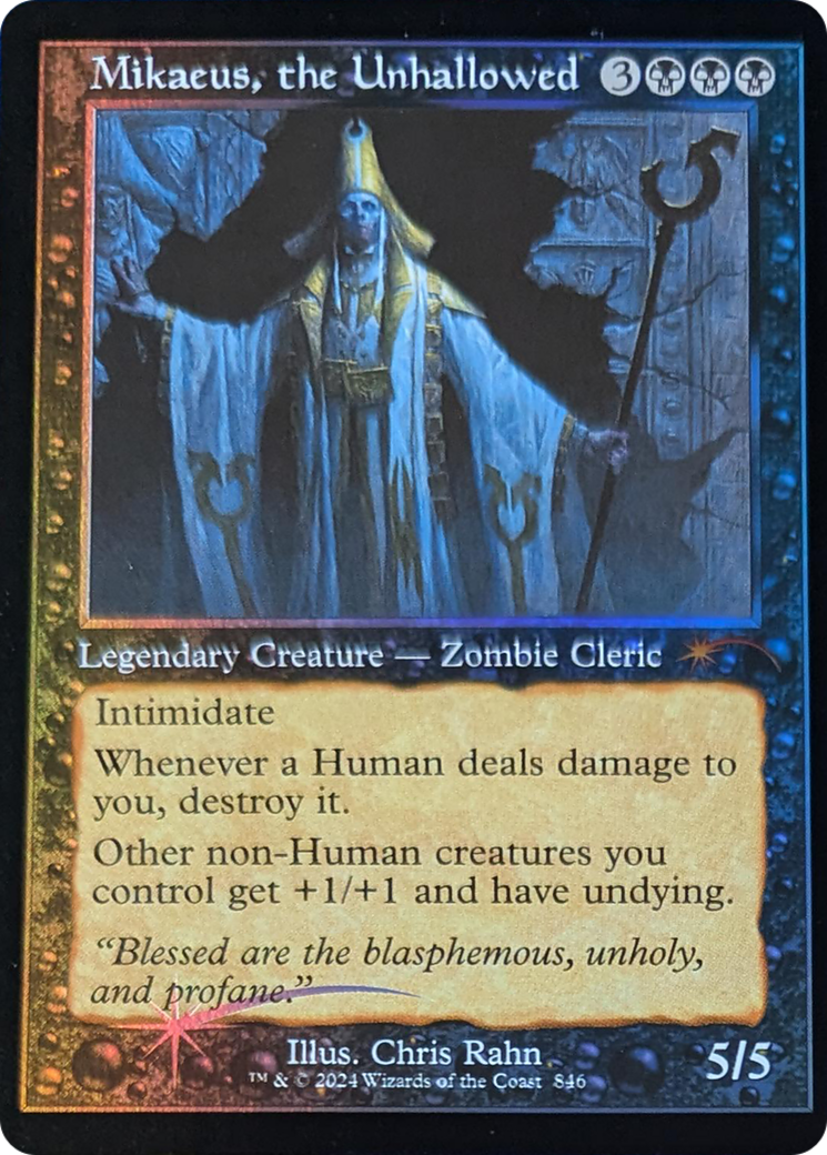 Mikaeus, the Unhallowed (Retro Frame) [Secret Lair Drop Series] | Exor Games Bridgewater