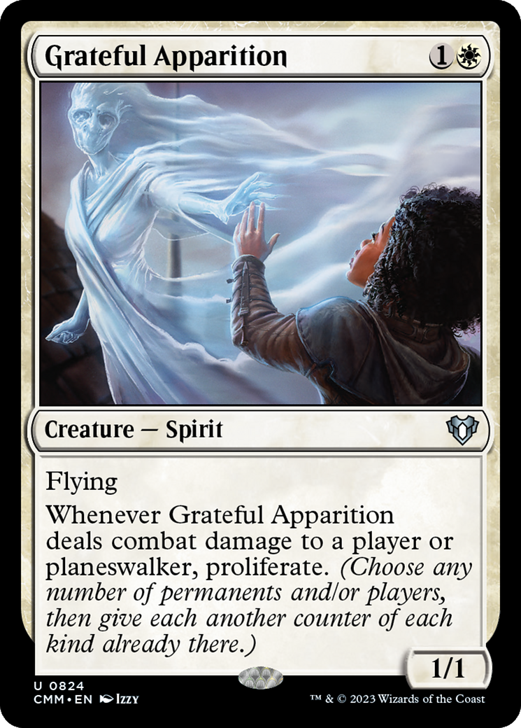 Grateful Apparition [Commander Masters] | Exor Games Bridgewater