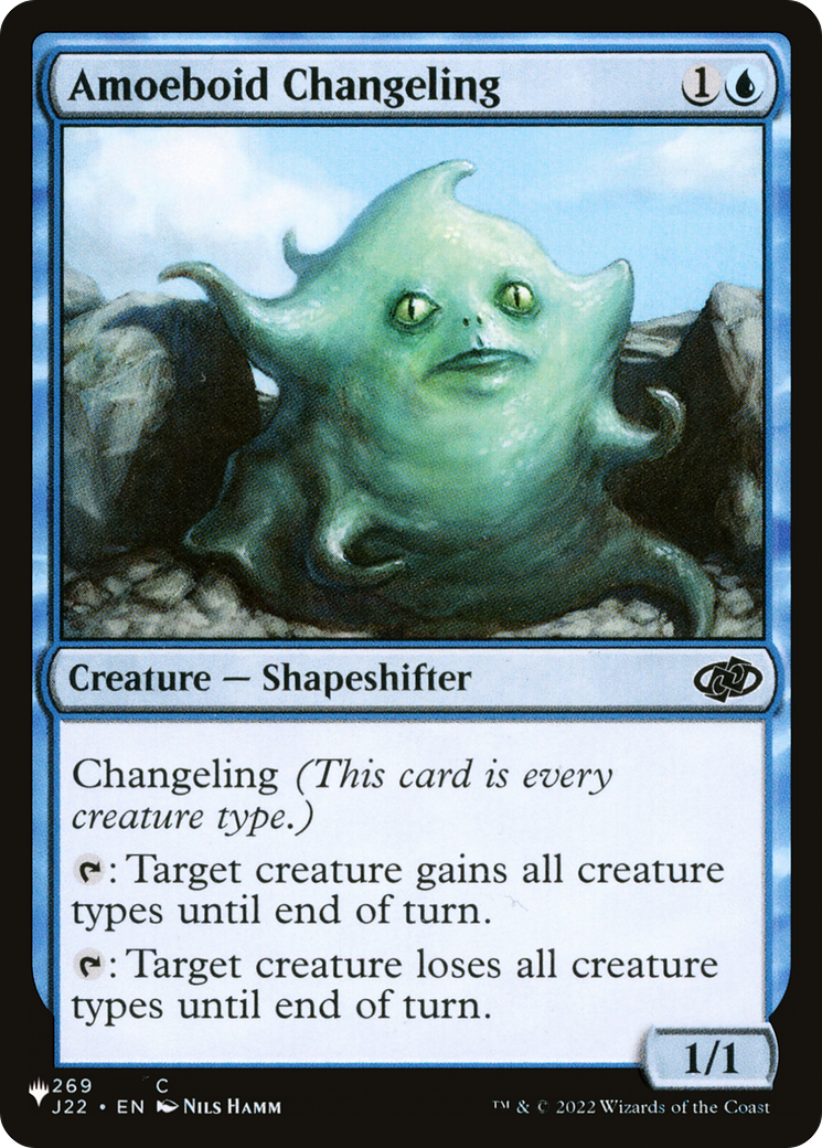 Amoeboid Changeling (J22) [The List Reprints] | Exor Games Bridgewater