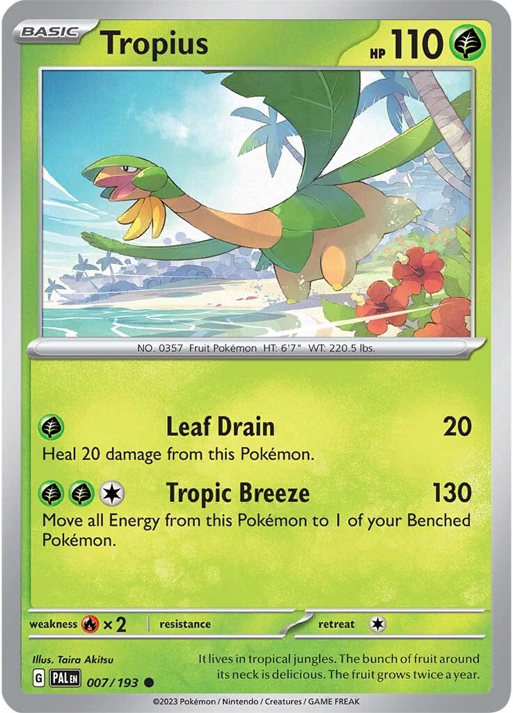 Tropius (007/193) [Scarlet & Violet: Paldea Evolved] | Exor Games Bridgewater
