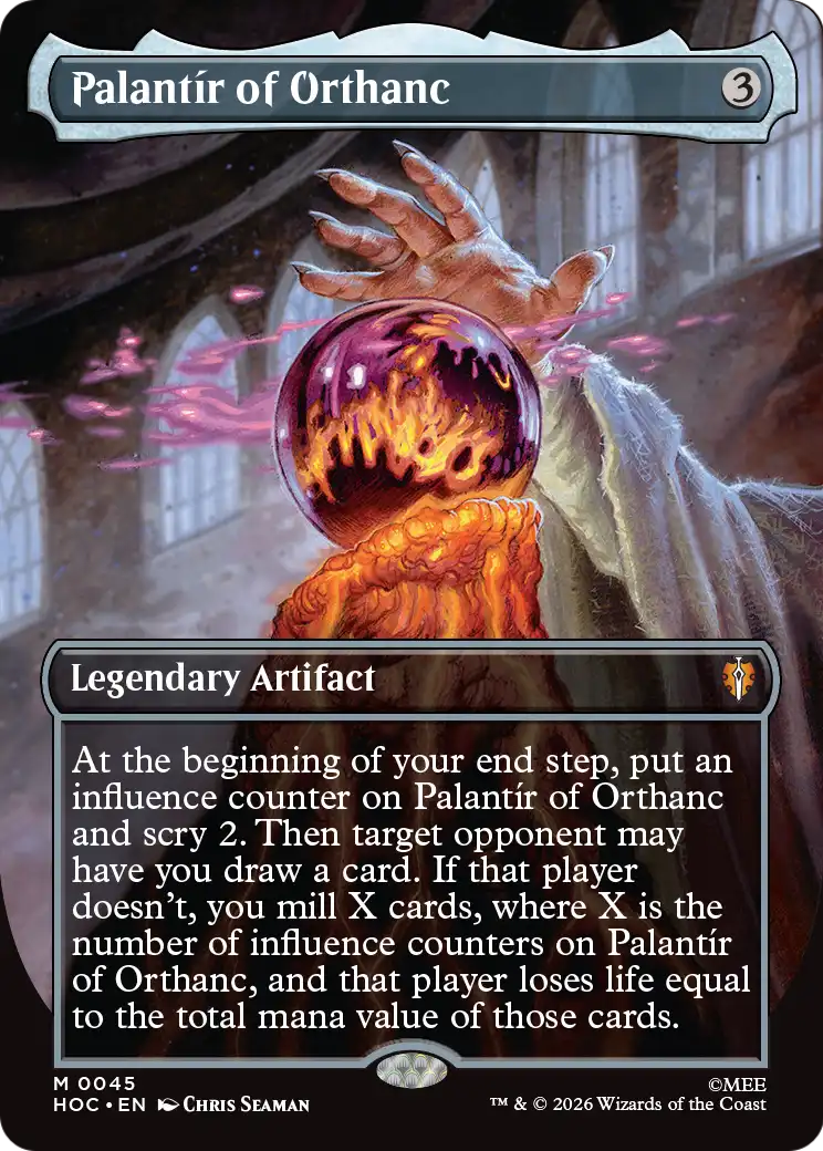 Palantir of Orthanc (Borderless) [The Hobbit: Eternal-Legal] | Exor Games Bridgewater