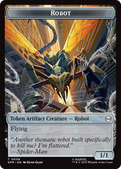 Food // Robot Double-Sided Token [Marvel's Spider-Man Tokens] | Exor Games Bridgewater
