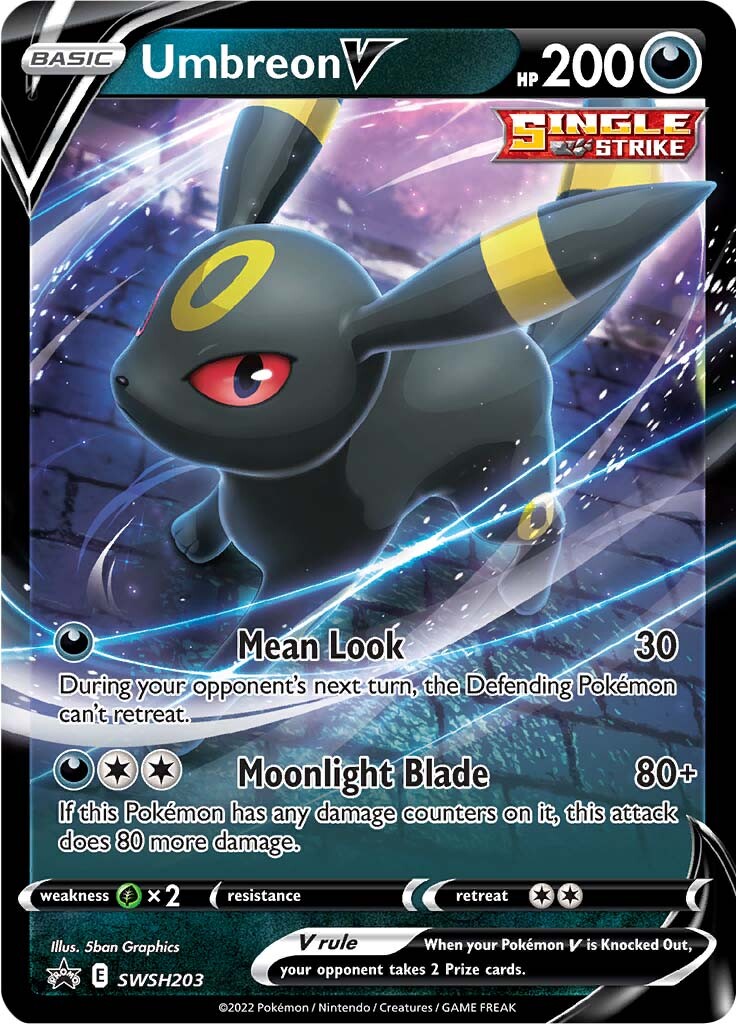 Umbreon V (SWSH203) [Sword & Shield: Black Star Promos] | Exor Games Bridgewater