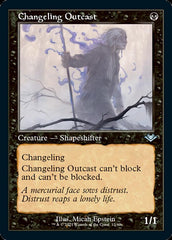 Changeling Outcast (Retro Foil Etched) [Modern Horizons] | Exor Games Bridgewater