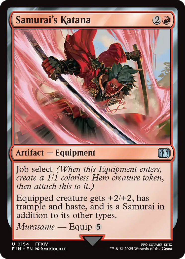 Samurai's Katana [FINAL FANTASY] | Exor Games Bridgewater