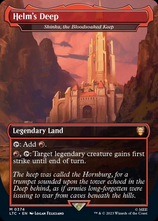 Helm's Deep - Shinka, the Bloodsoaked Keep [The Lord of the Rings: Tales of Middle-Earth Commander] | Exor Games Bridgewater