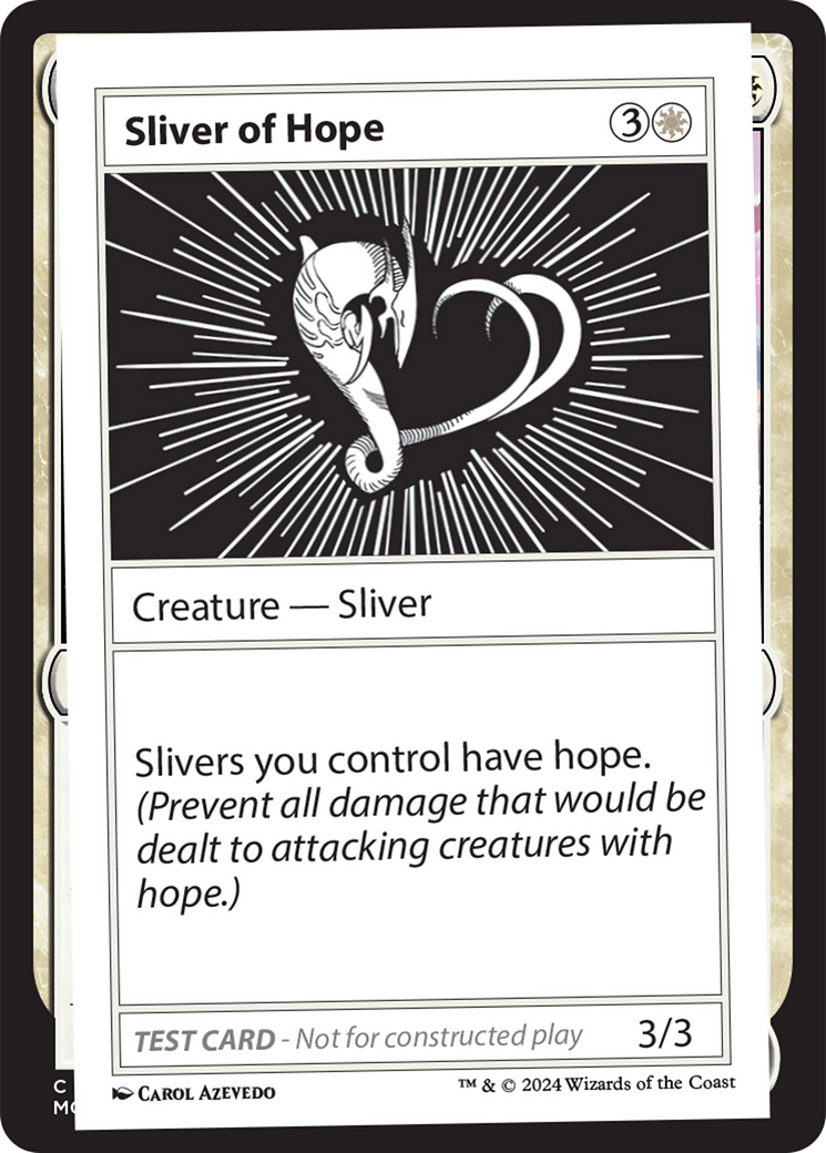 Sliver of Hope [Mystery Booster 2 Playtest Cards] | Exor Games Bridgewater