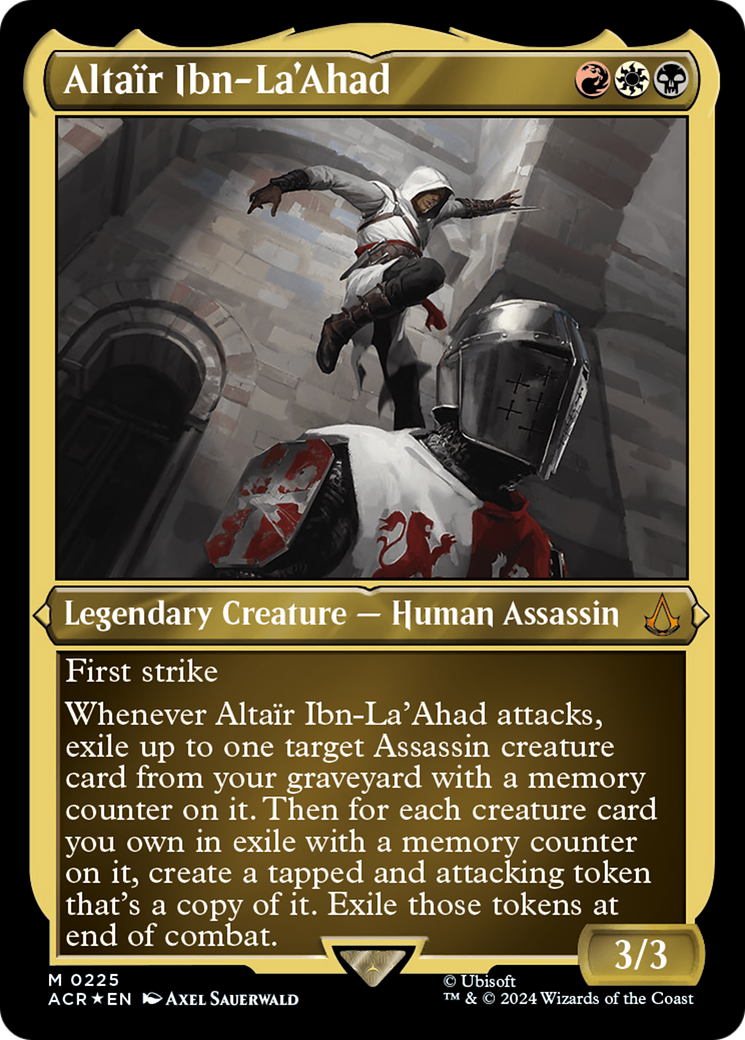 Altair Ibn-La'Ahad (Foil Etched) [Assassin's Creed] | Exor Games Bridgewater