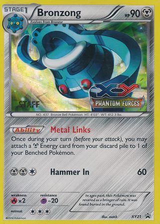 Bronzong (XY21) (Staff) [XY: Black Star Promos] | Exor Games Bridgewater