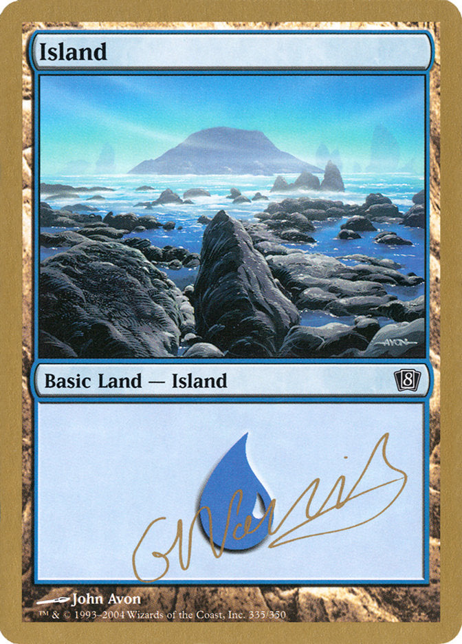 Island (gn335) (Gabriel Nassif) [World Championship Decks 2004] | Exor Games Bridgewater