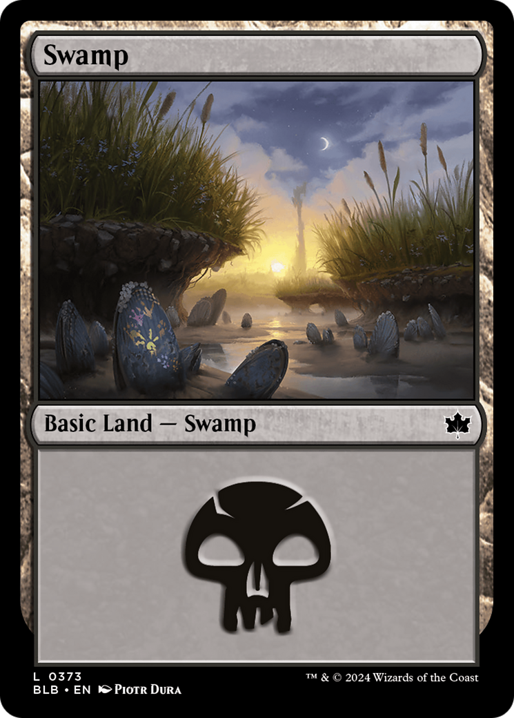 Swamp (0373) [Bloomburrow] | Exor Games Bridgewater