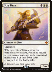 Sun Titan [The List] | Exor Games Bridgewater