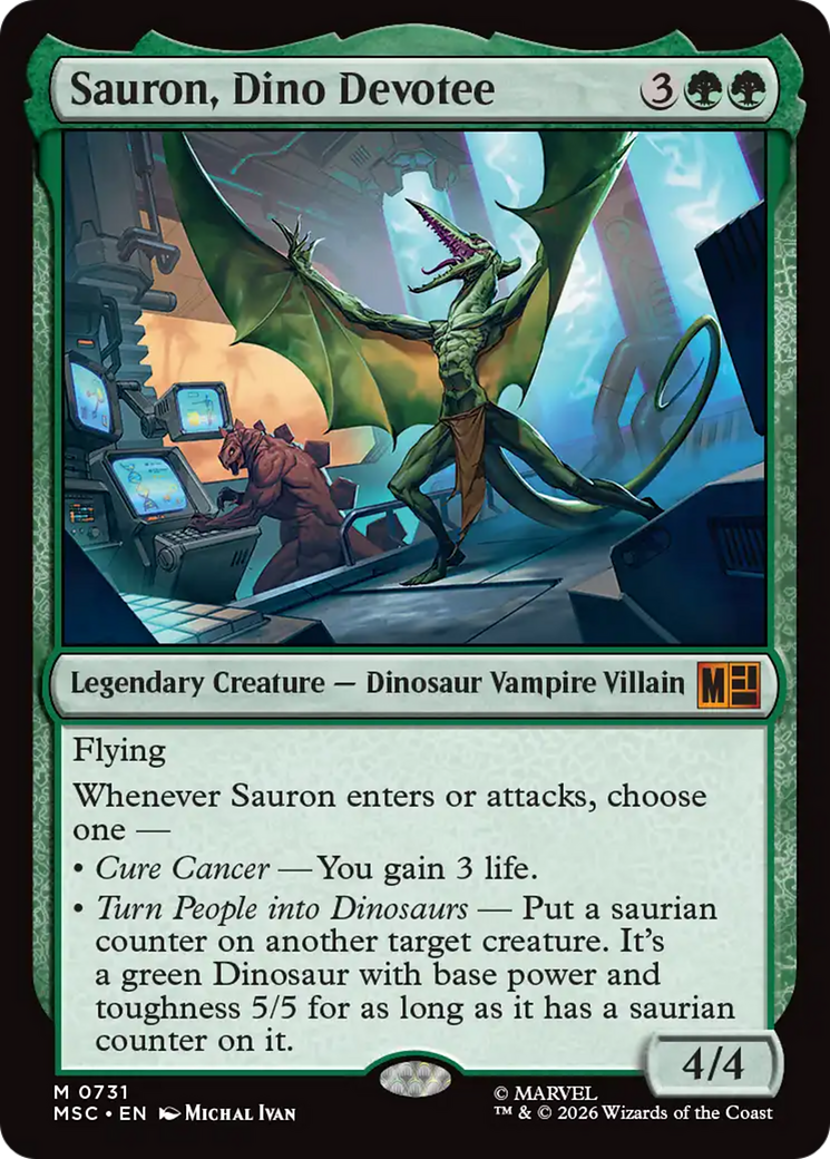 Sauron, Dino Devoteee [Marvel Super Heroes Commander] | Exor Games Bridgewater