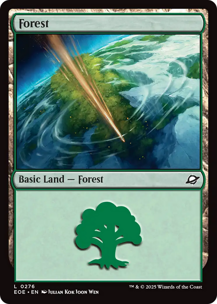 Forest (0276) [Edge of Eternities] | Exor Games Bridgewater
