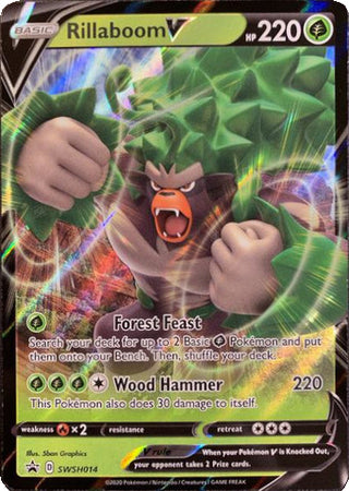 Rillaboom V (SWSH014) [Sword & Shield: Black Star Promos] | Exor Games Bridgewater