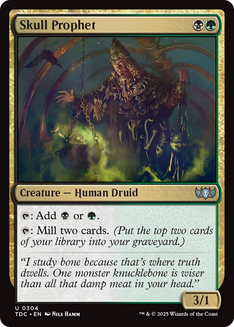 Skull Prophet [Tarkir: Dragonstorm Commander] | Exor Games Bridgewater