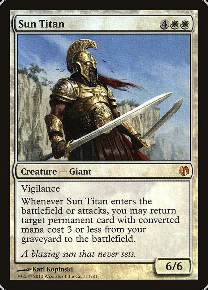 Sun Titan [Duel Decks: Heroes vs. Monsters] | Exor Games Bridgewater