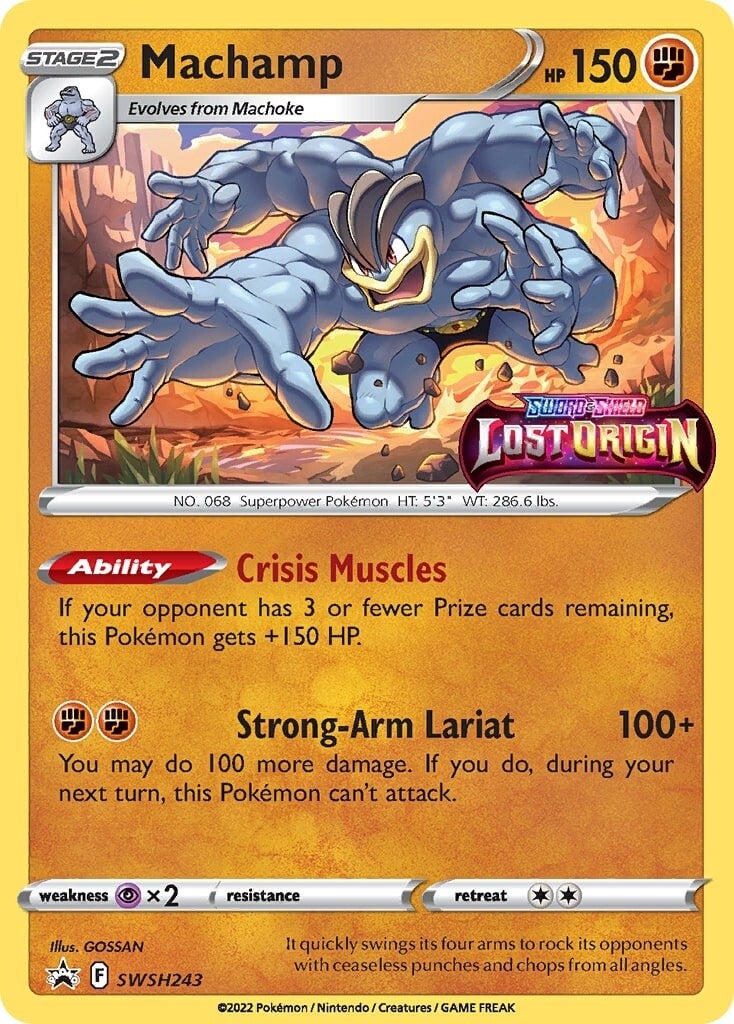 Machamp (SWSH243) [Sword & Shield: Black Star Promos] | Exor Games Bridgewater