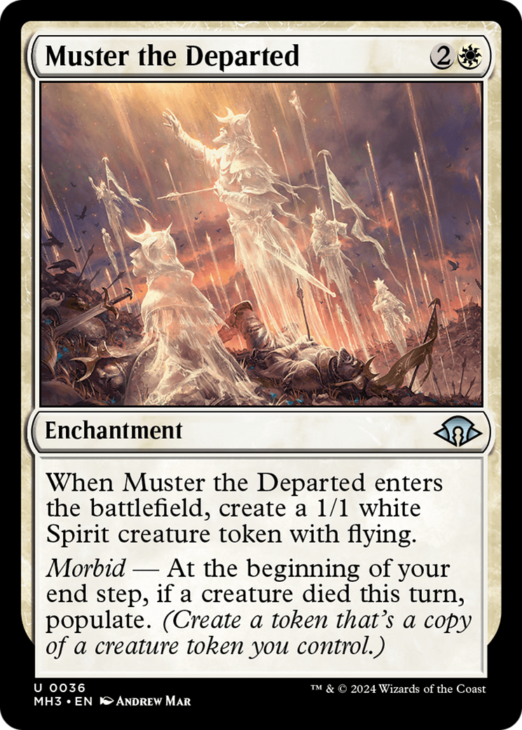 Muster the Departed [Modern Horizons 3] | Exor Games Bridgewater