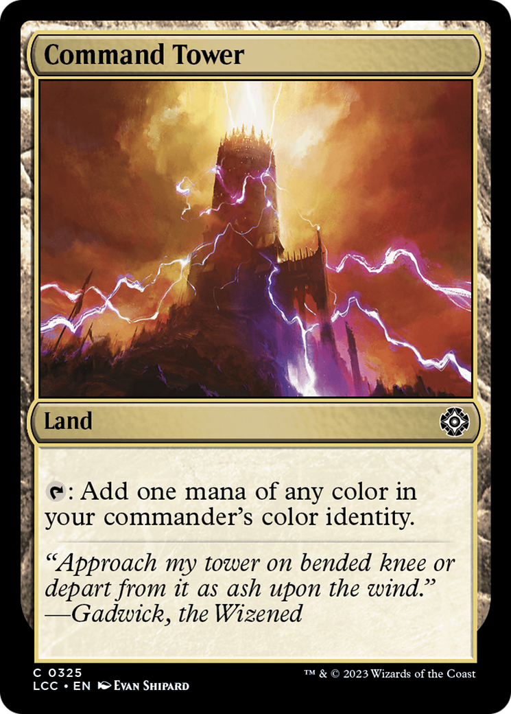 Command Tower [The Lost Caverns of Ixalan Commander] | Exor Games Bridgewater