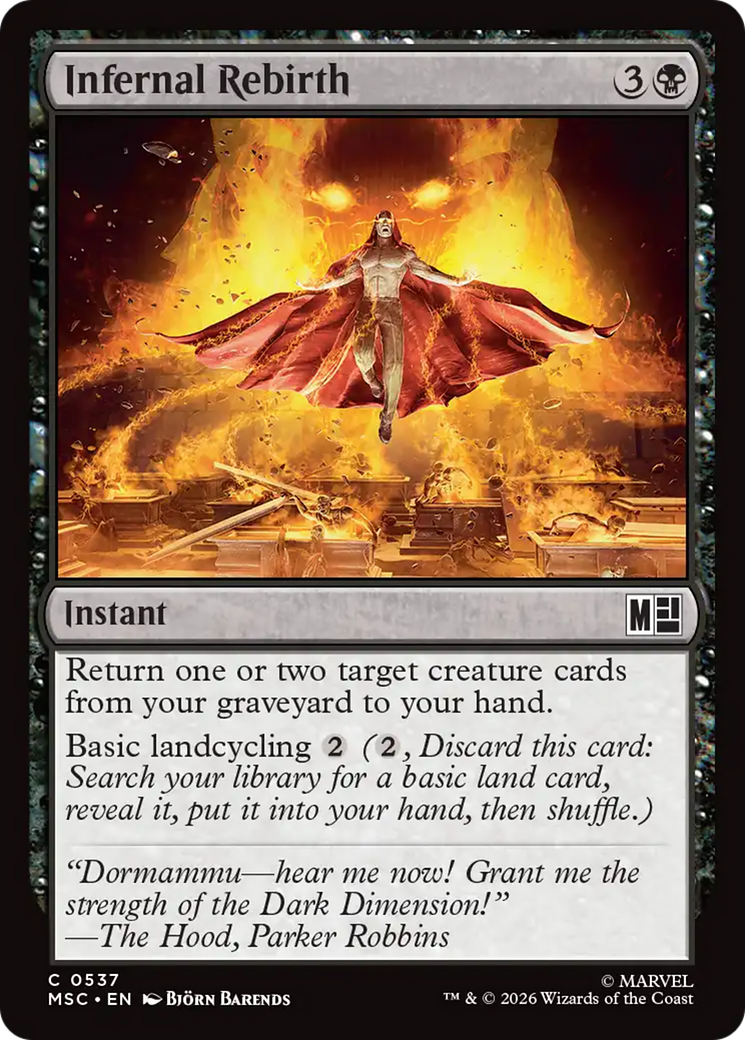 Infernal Rebirth [Marvel Super Heroes Commander] | Exor Games Bridgewater