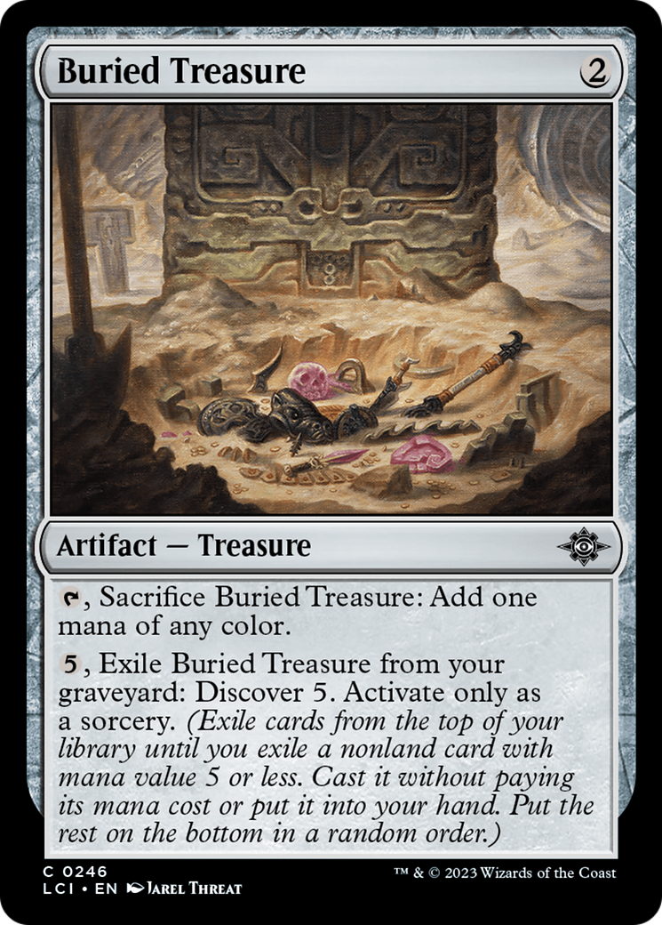 Buried Treasure [The Lost Caverns of Ixalan] | Exor Games Bridgewater