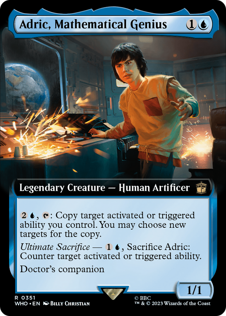 Adric, Mathematical Genius (Extended Art) [Doctor Who] | Exor Games Bridgewater