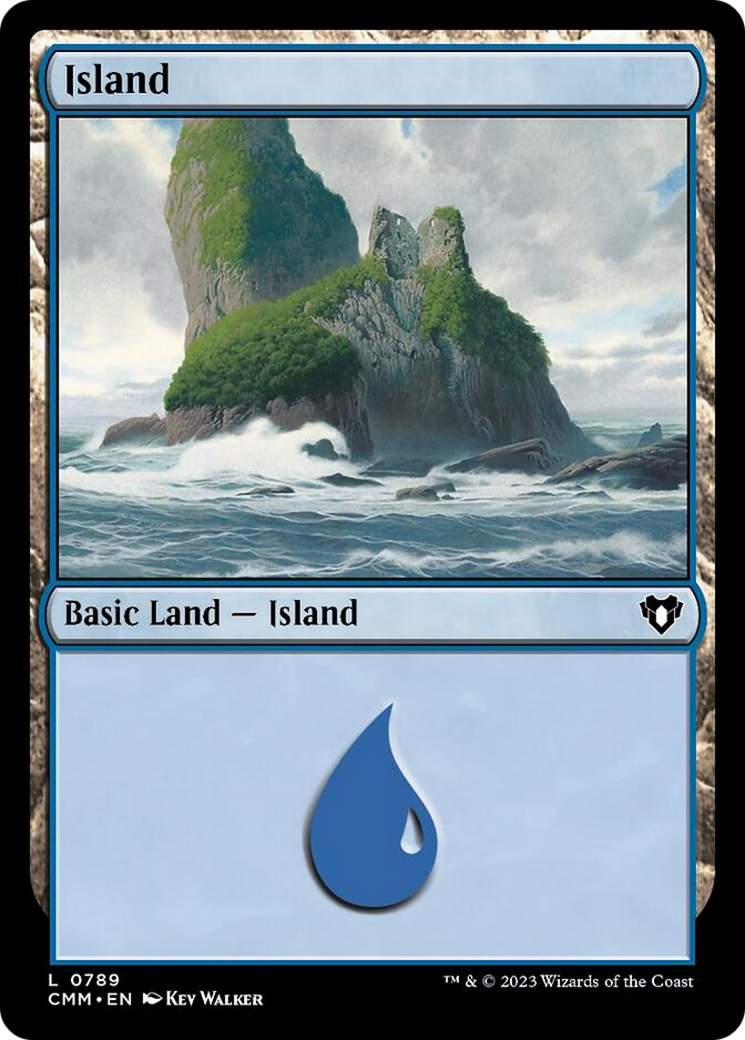 Island (789) [Commander Masters] | Exor Games Bridgewater