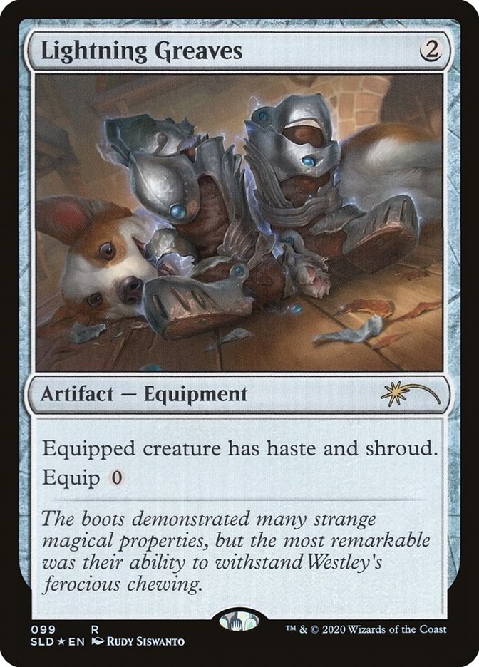 Lightning Greaves [Secret Lair Drop Series] | Exor Games Bridgewater