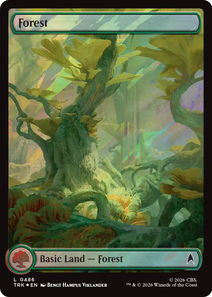 Forest (0486) (Surge Foil) [Star Trek] | Exor Games Bridgewater