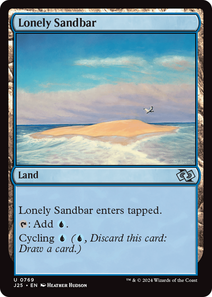 Lonely Sandbar [Foundations Jumpstart] | Exor Games Bridgewater