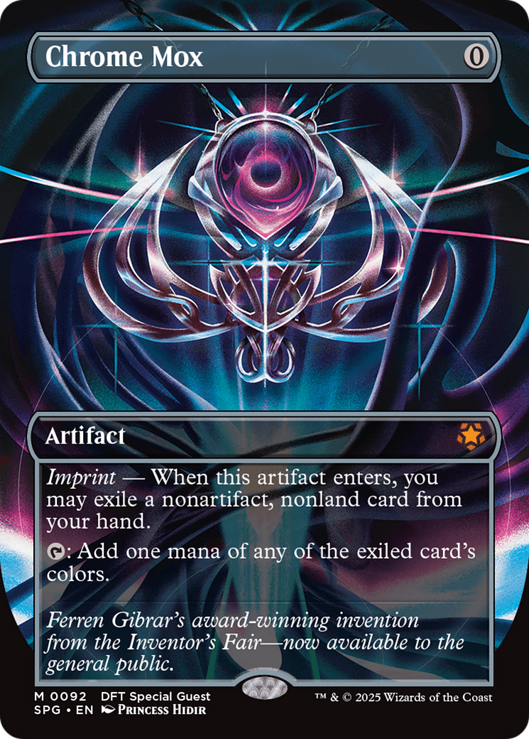 Chrome Mox (Borderless) [Aetherdrift Special Guests] | Exor Games Bridgewater