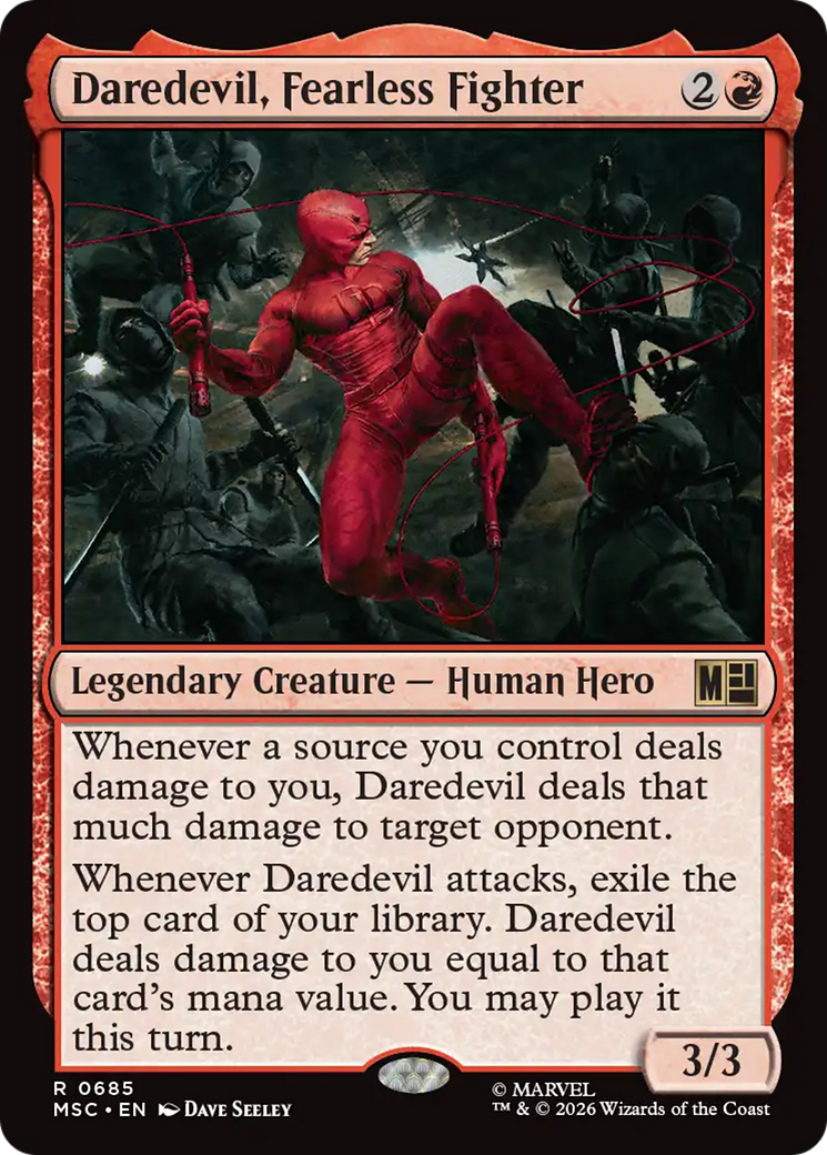 Daredevil, Fearless Fighter [Marvel Super Heroes Commander] | Exor Games Bridgewater