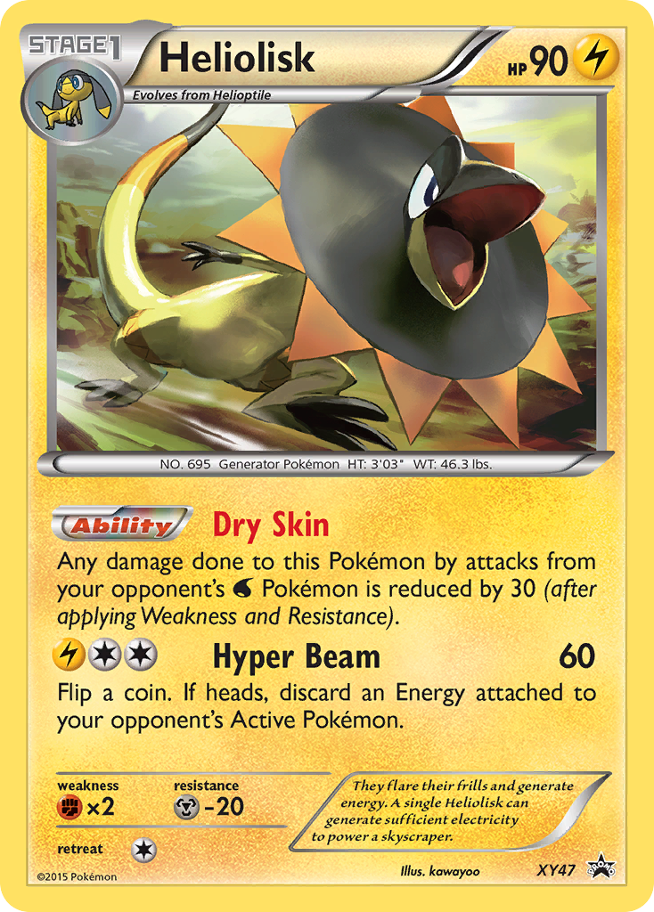 Heliolisk (XY47) [XY: Black Star Promos] | Exor Games Bridgewater