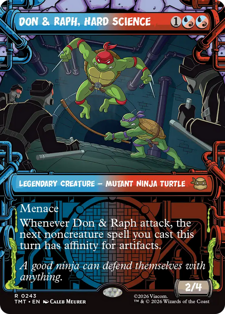 Don & Raph, Hard Science (Showcase) [Teenage Mutant Ninja Turtles] | Exor Games Bridgewater