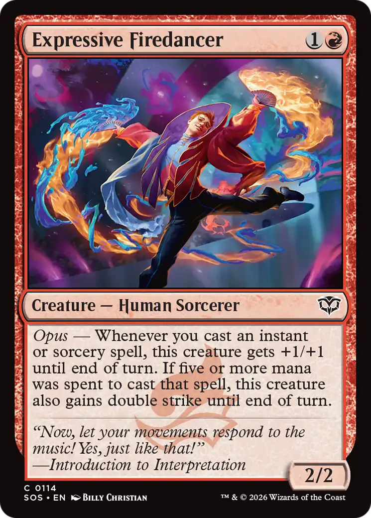 Expressive Firedancer [Secrets of Strixhaven] | Exor Games Bridgewater