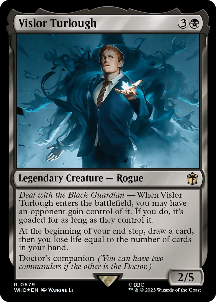 Vislor Turlough (Surge Foil) [Doctor Who] | Exor Games Bridgewater