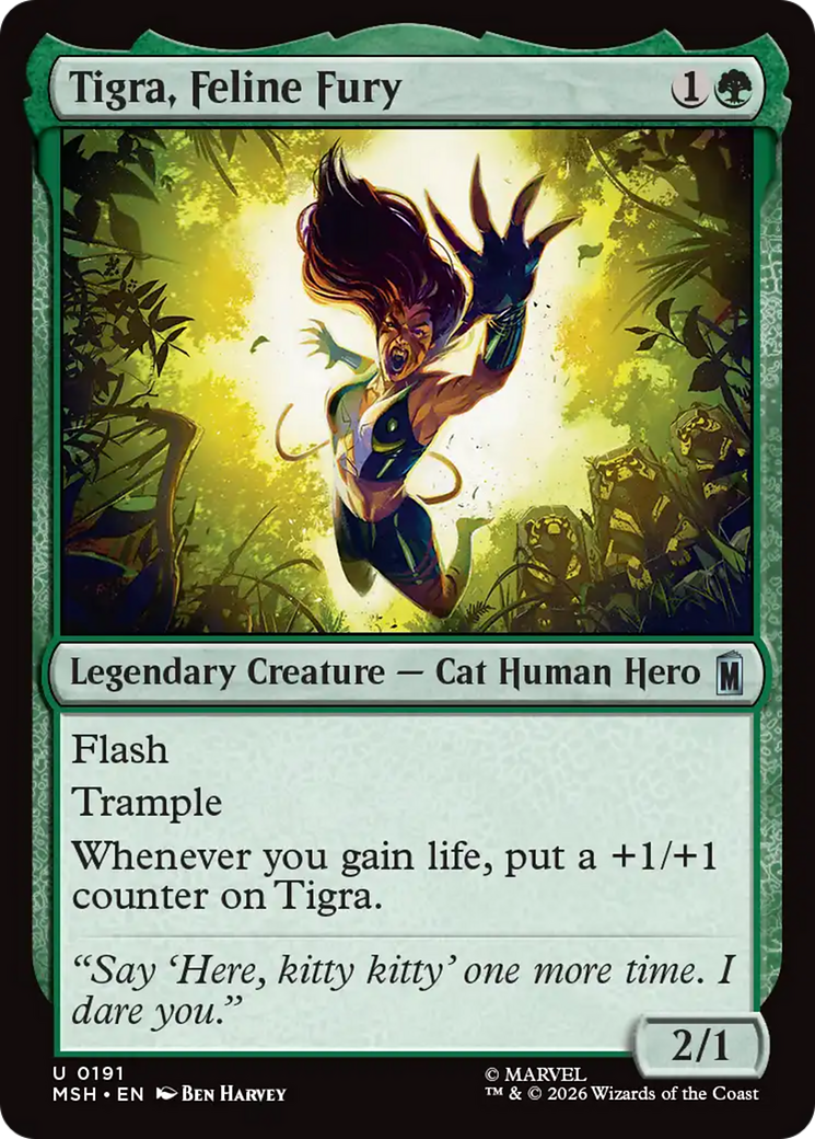 Tigra, Feline Fury [Marvel Super Heroes] | Exor Games Bridgewater