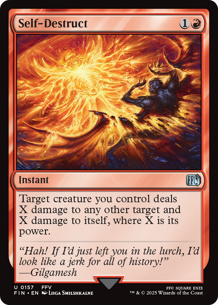 Self-Destruct [FINAL FANTASY] | Exor Games Bridgewater
