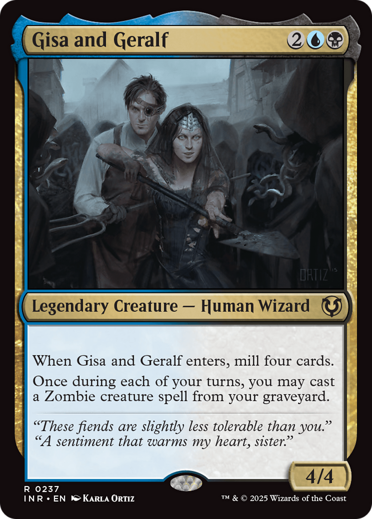 Gisa and Geralf [Innistrad Remastered] | Exor Games Bridgewater