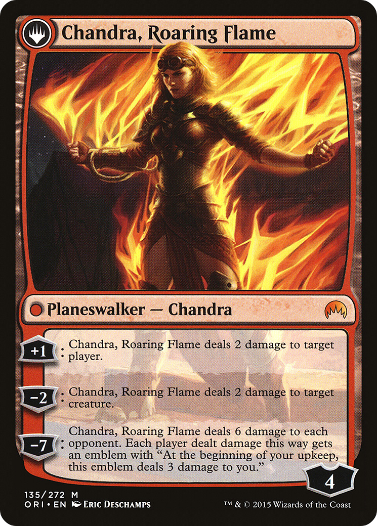 Chandra, Fire of Kaladesh // Chandra, Roaring Flame [Secret Lair: From Cute to Brute] | Exor Games Bridgewater