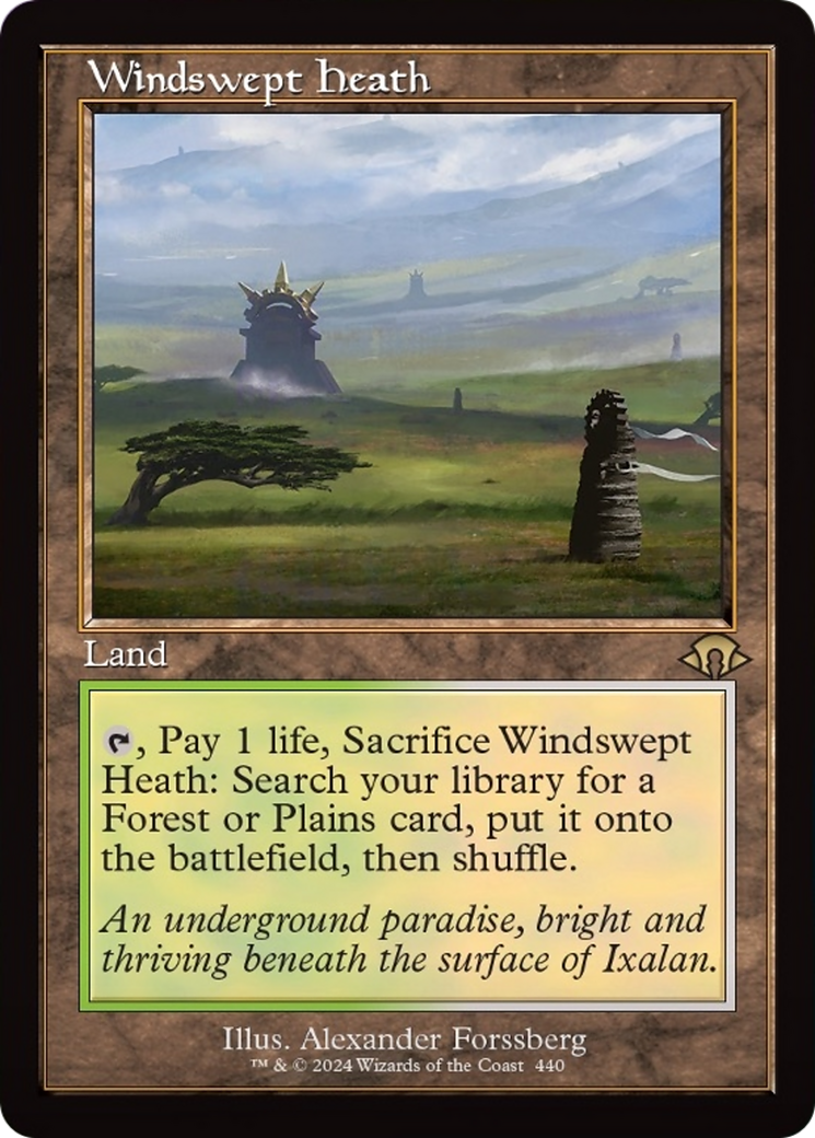 Windswept Heath (Retro) [Modern Horizons 3] | Exor Games Bridgewater