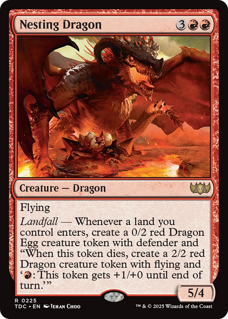 Nesting Dragon [Tarkir: Dragonstorm Commander] | Exor Games Bridgewater
