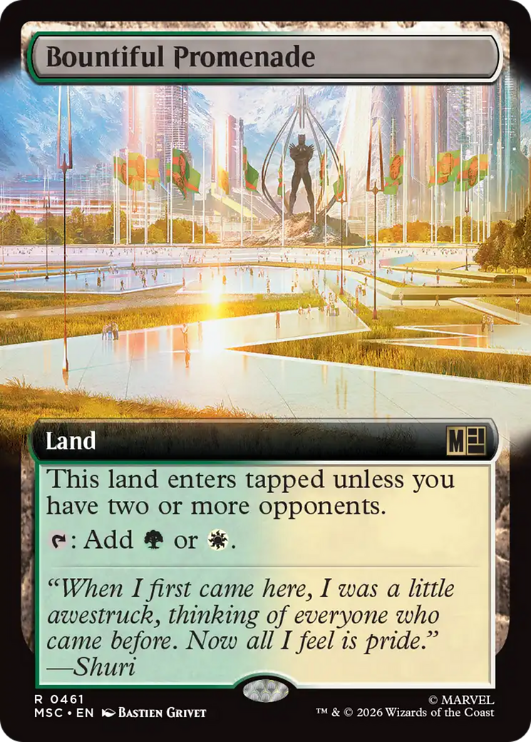 Bountiful Promenade (Extended Art) [Marvel Super Heroes Commander] | Exor Games Bridgewater